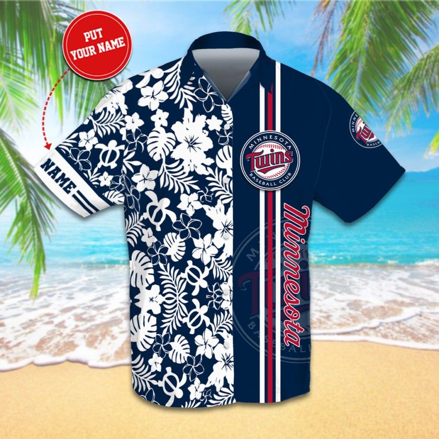 Personalized Minnesota Twins Hawaii Shirts Short Beach Ha4757