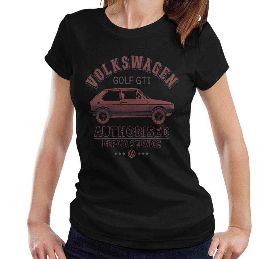 Official Volkswagen Red Golf GTI Repairs Women’s T-Shirt