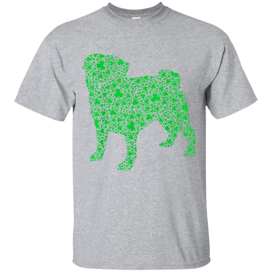 Pug Shamrock St Patrick’s day 2019 Gift Shirt Dog lovers Kid’s T-Shirt