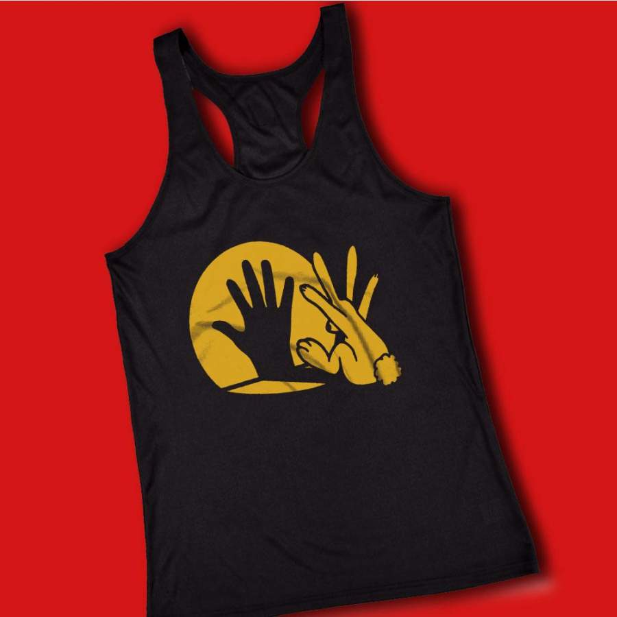 Rabbit Shadow Puppet Women’S Tank Top