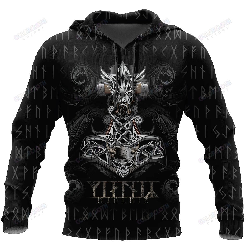 Viking Mjolnir Hoodie For Men And Women Ty109005