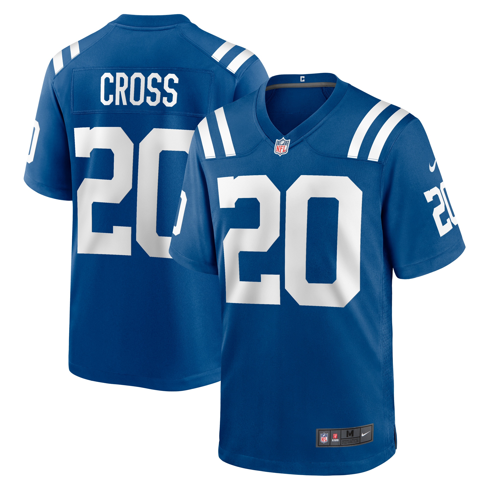 Nick Cross Indianapolis Colts Player Game Jersey – Royal