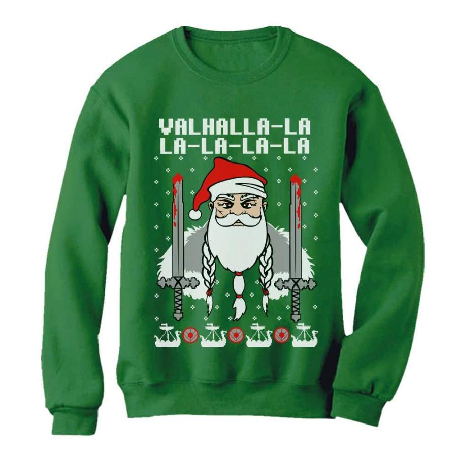 Viking Nordic God Valhalla Mythology Ugly Christmas Sweater Women Sweatshirt