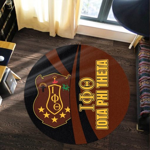 Iota Phi Theta Round Rug – Fraternity Proud To Be Round Rug