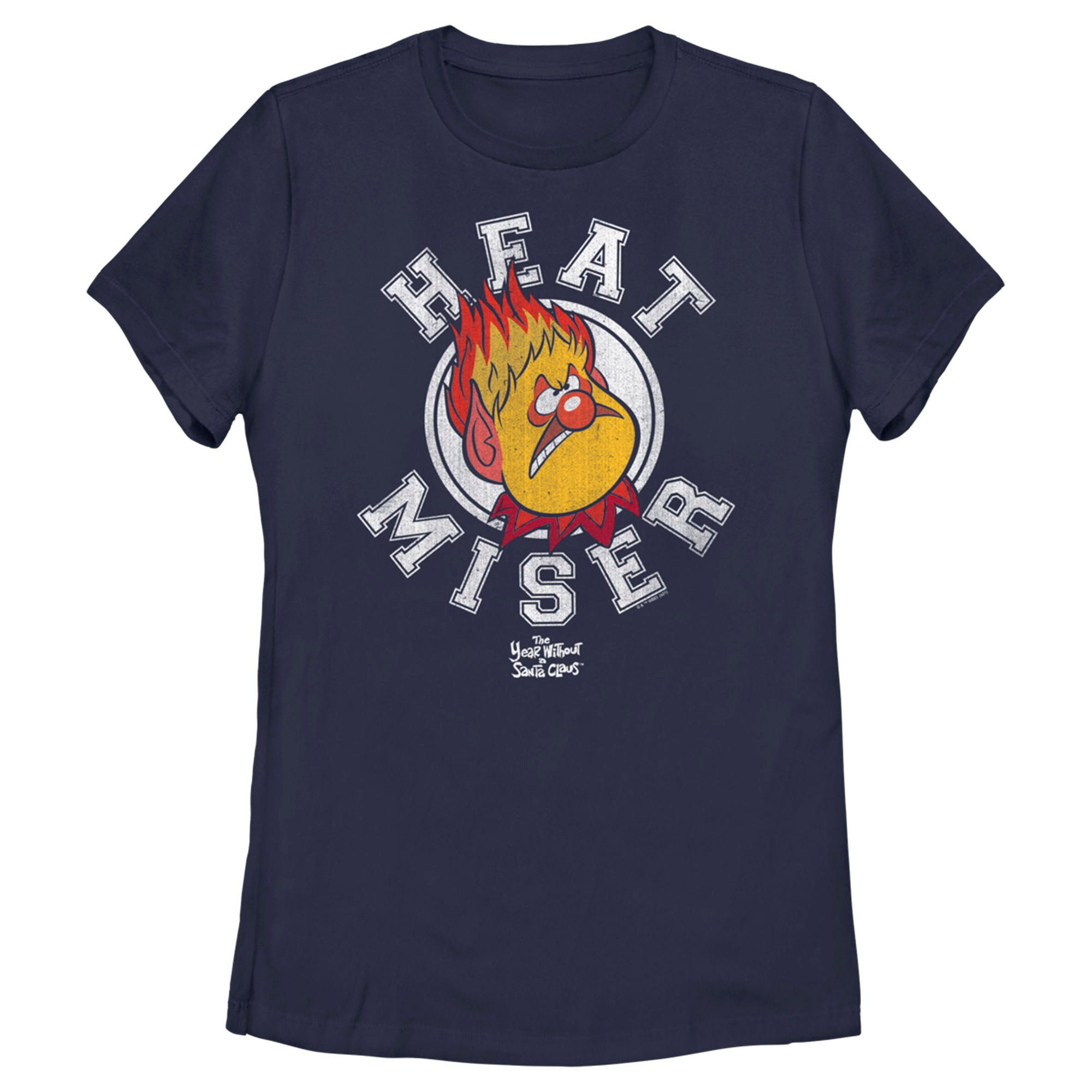 The Year Without A Santa Claus Women’S Heat Miser Stamp  T-Shirt