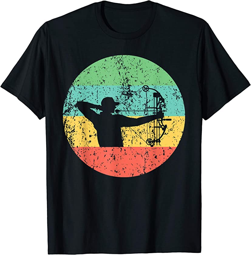 Bow Hunting Vintage Retro Archery T-Shirt