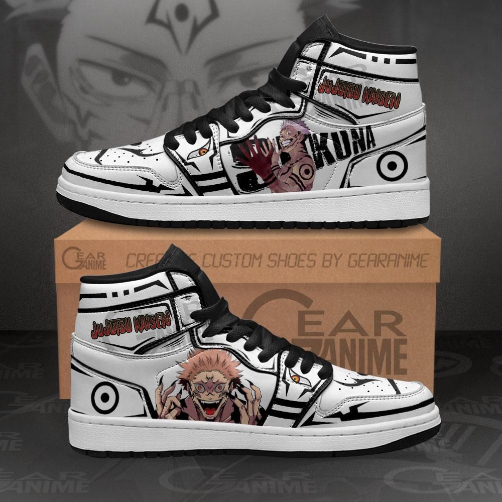 Sukuna Jujutsu Kaisen Anime Mn11 Air Jordan Shoes Sport Sneakers