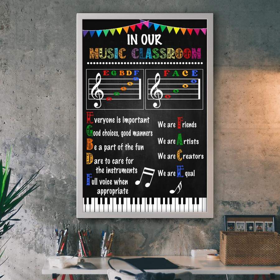 In Our Music Classroom Poster