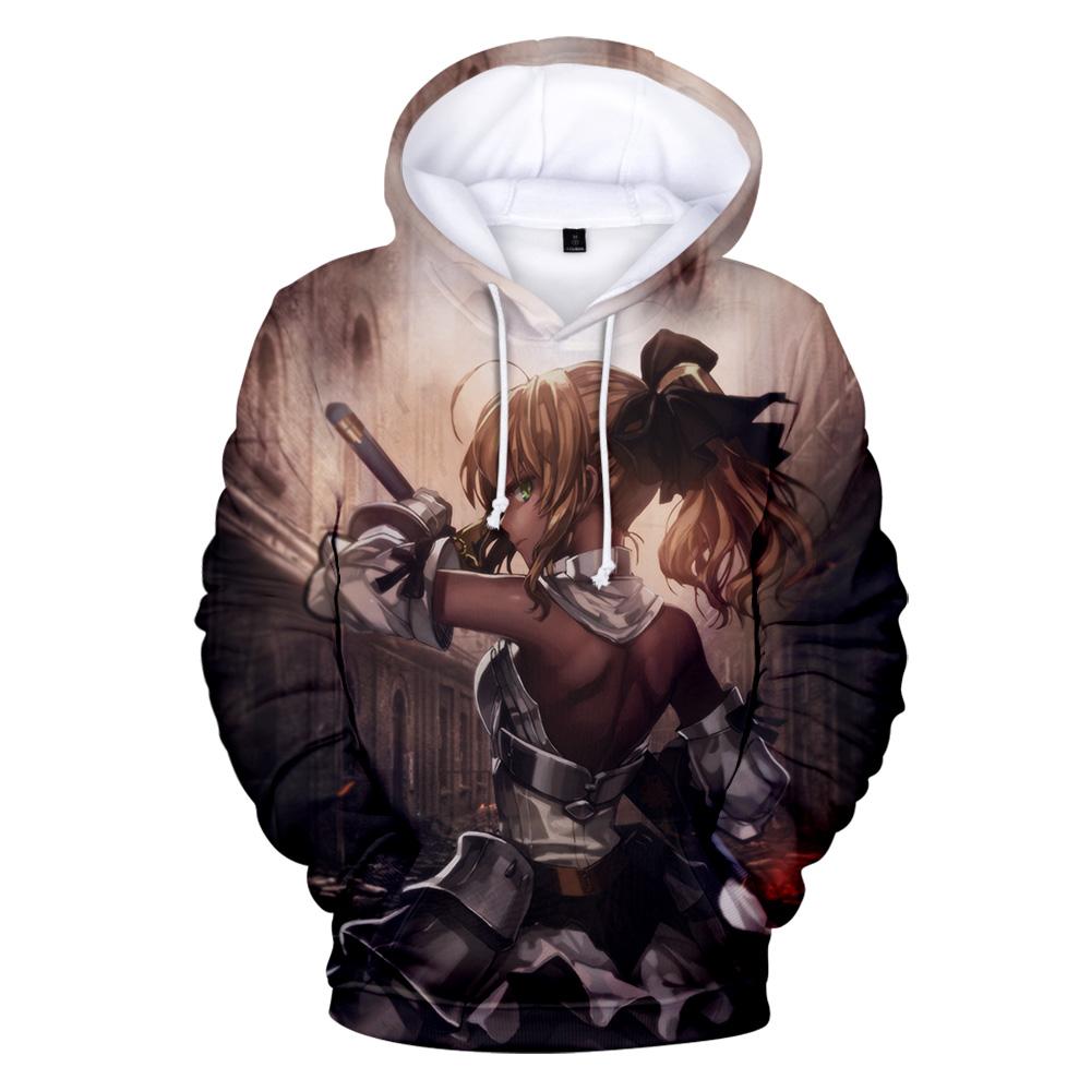 3D Print Fate Stay Night Hoodies Sweatshirts Pullover