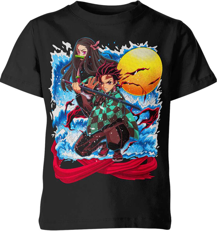 Nezuko And Tanjiro Kamado Demon Slayer Shirt