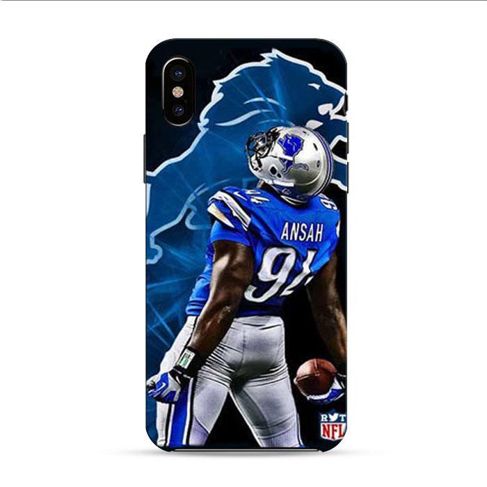 Ziggy Ansah Detroid Lion iPhone XR 3D Case