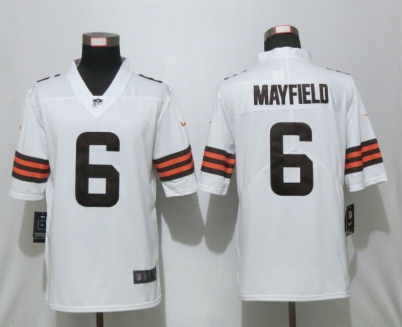 Cleveland Browns Baker Mayfield #6 NFL 2020 White Jersey