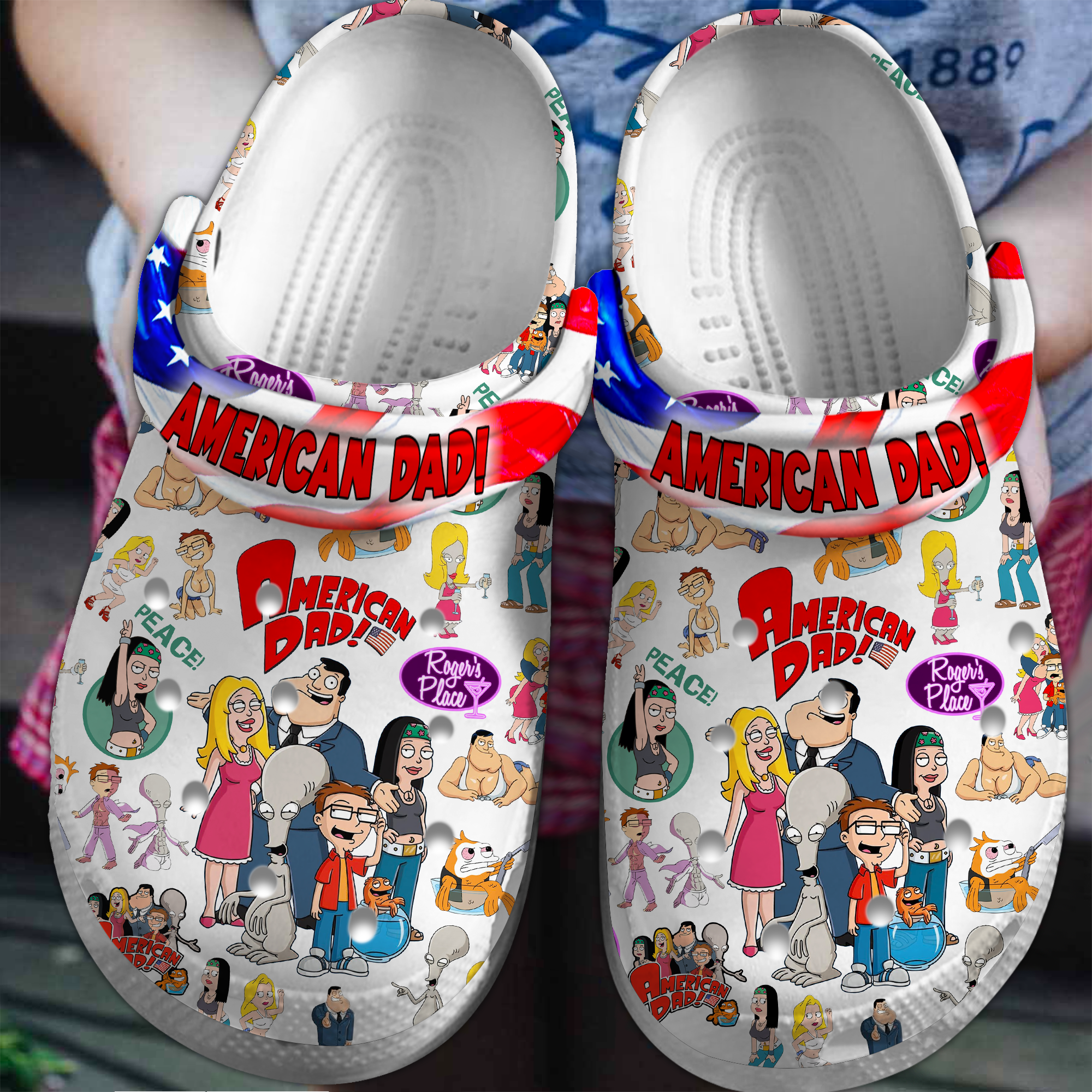 American Dad Crocss Clogs For Men Women And Kid E4I3Kjvd