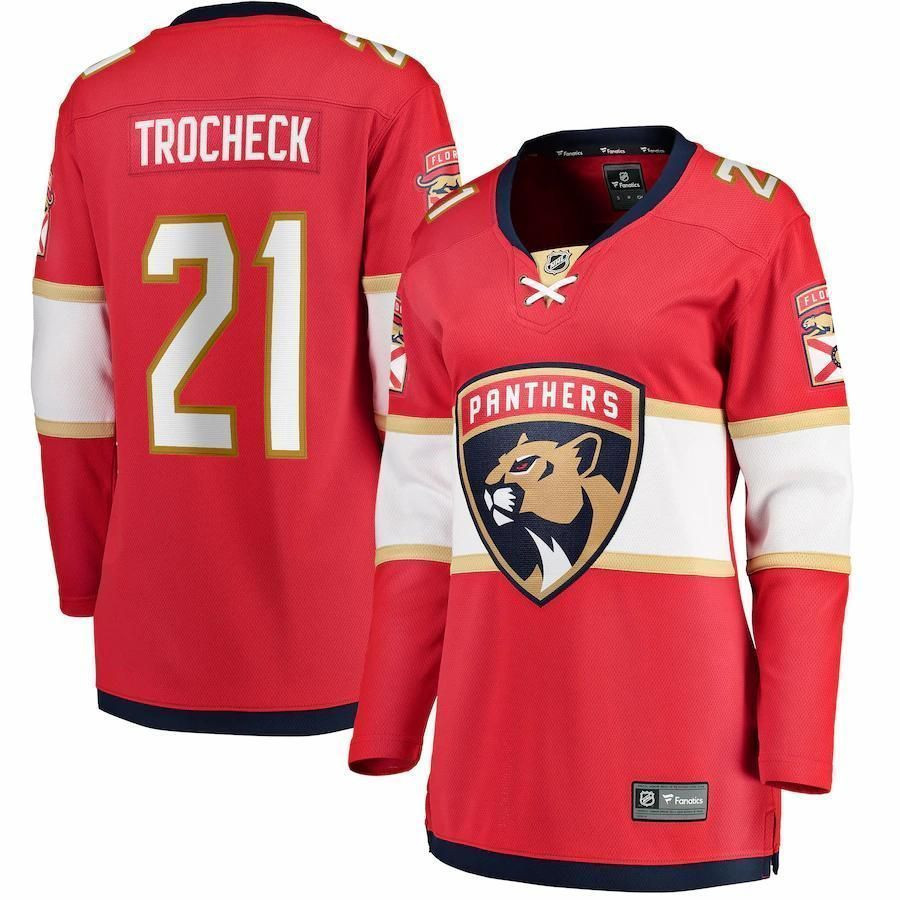 Vincent Trocheck Florida Panthers Women’s Home Breakaway Player Jersey – Red