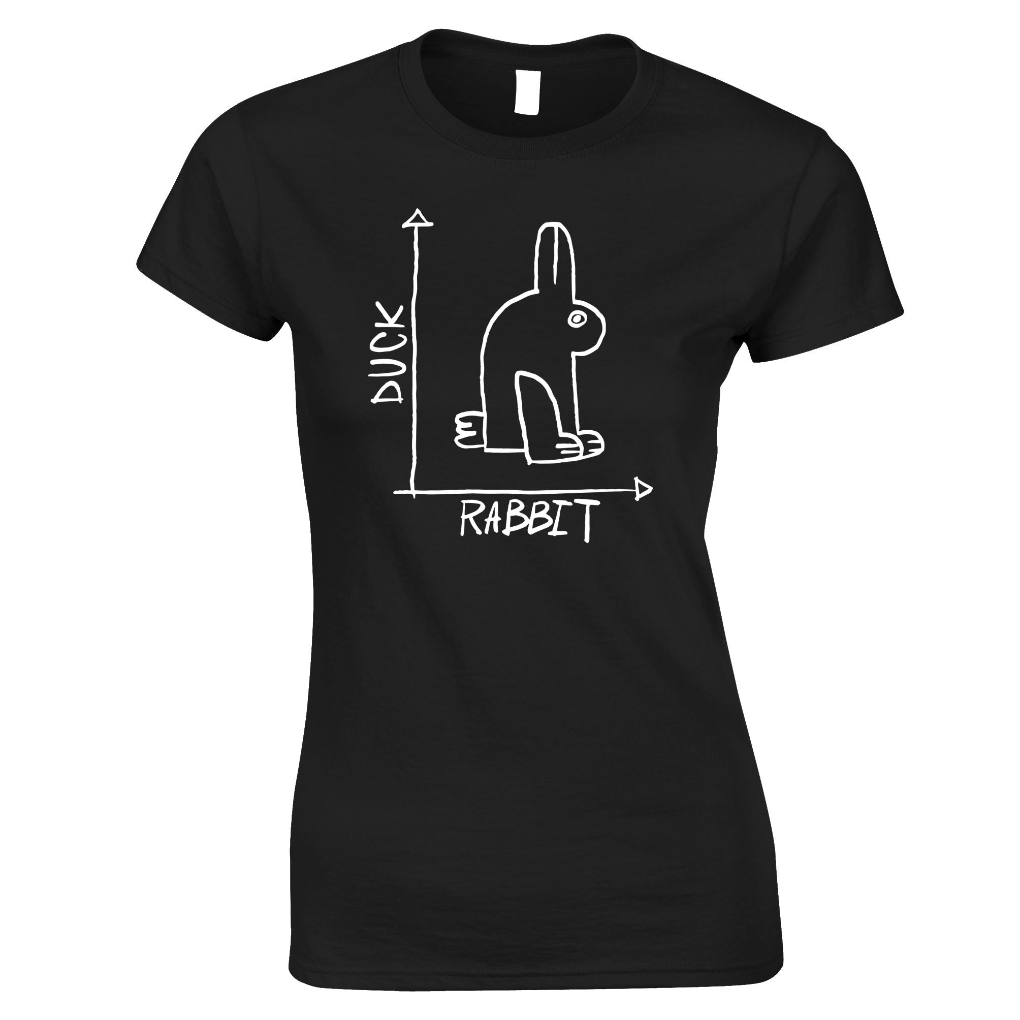 Duck Or Rabbit Womens T Shirt