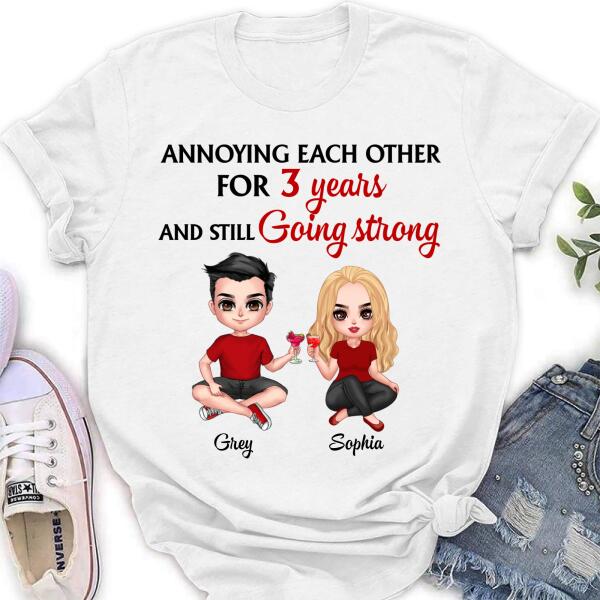 Custom Personalized T-Shirt/Pullover Hoodie/Long Sleeve – Gift For Couples, Lovers, Husband And Wife – Annoying Couple