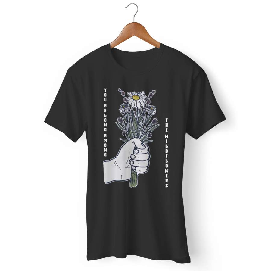 Wildflowers Tom Petty Flowers And Lyrics Man’s T-Shirt