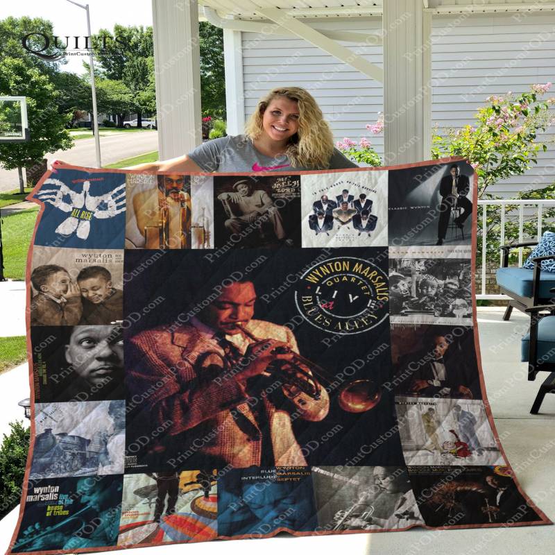 Wynton Marsalis Quilt Blanket For Fans Ver 17