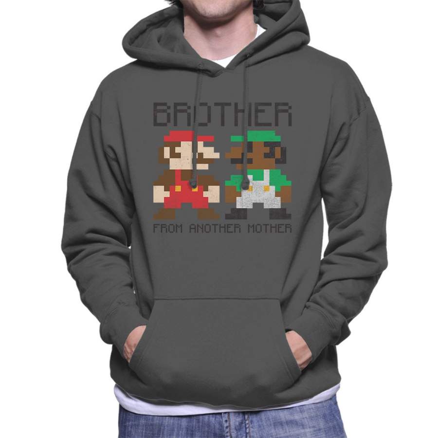 Super Mario Brother From Another Mother Men’s Hooded Sweatshirt