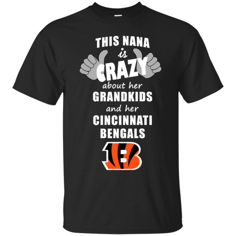 This Nana Is Crazy About Her Grandkids And Her Cincinnati Bengals T Shirts