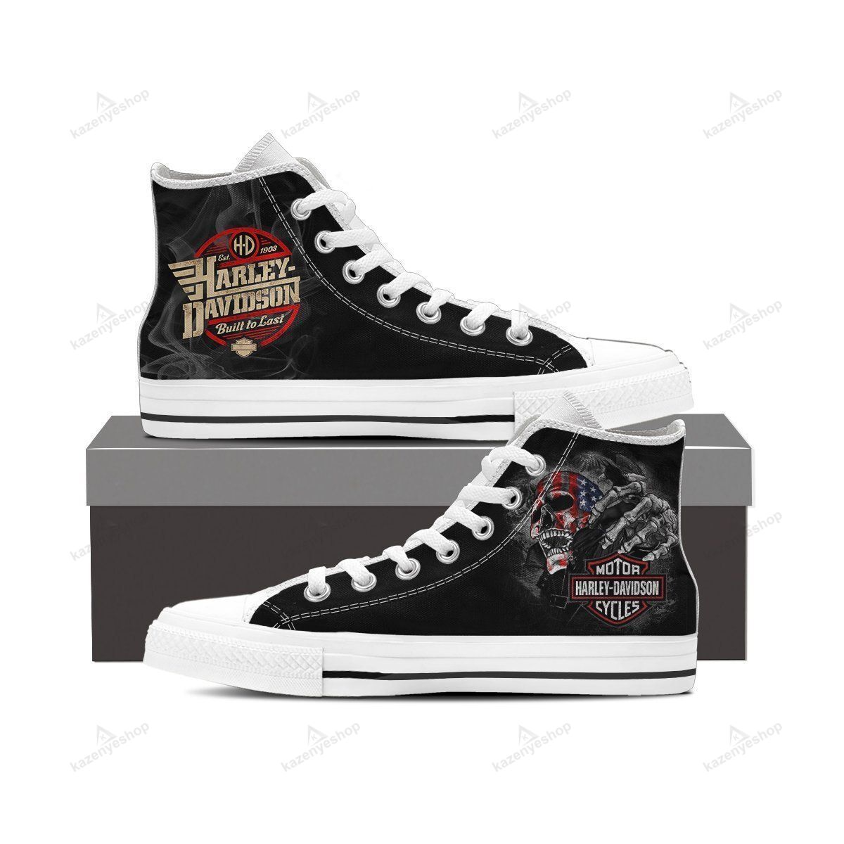 Harley Davidson High Top Shoes 14