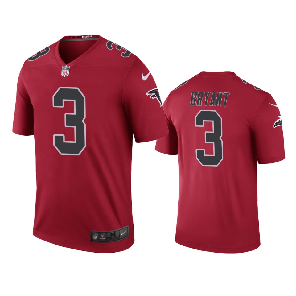 Atlanta Falcons Matt Bryant Red Color Rush Legend Jersey