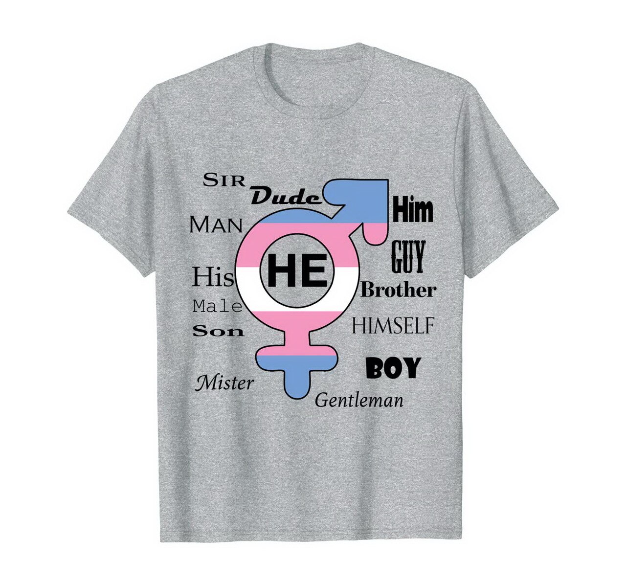 Green Innovation FTM He Transgender Logo T-Shirt