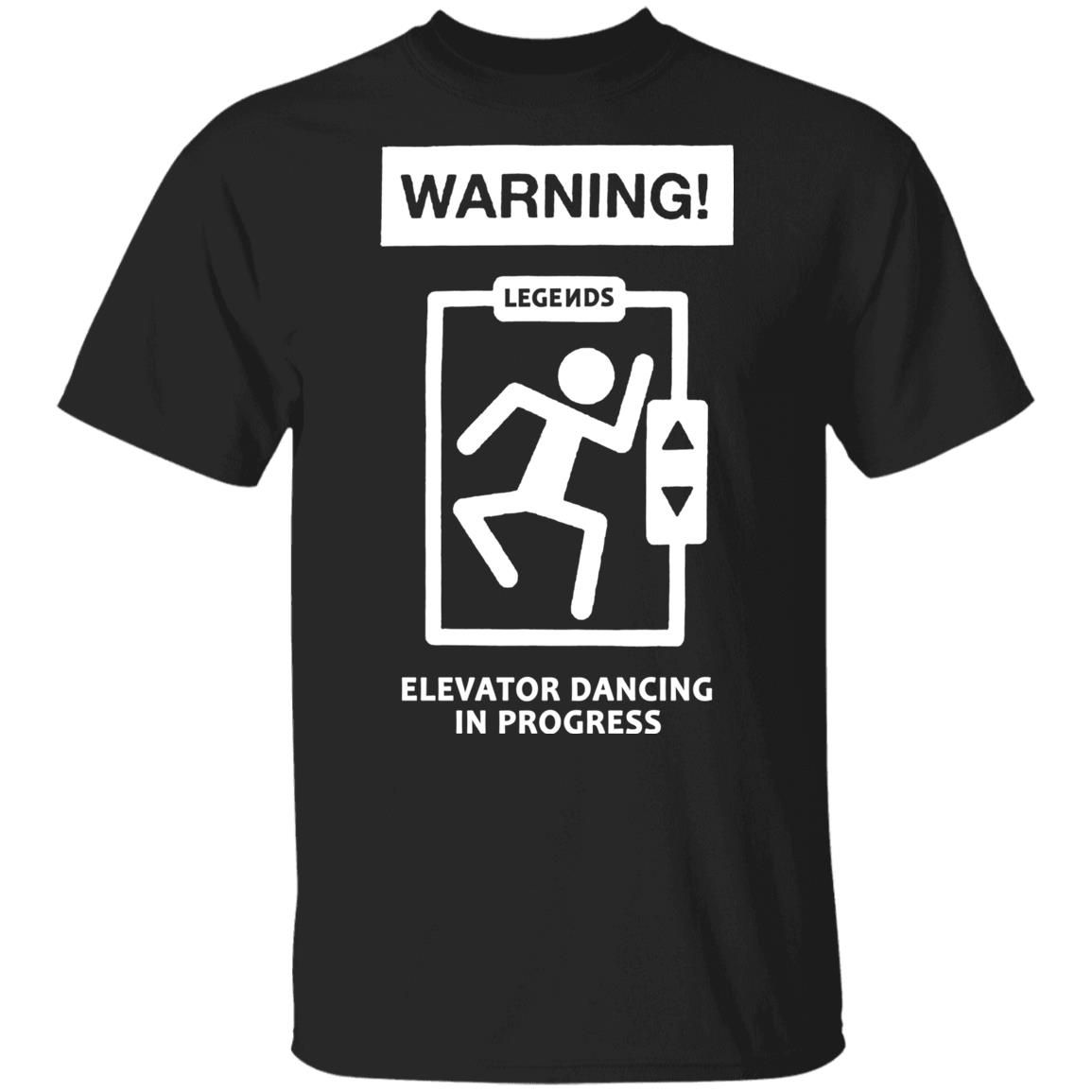 The Norris Nuts warning legends elevator dancing in progress youth shirt