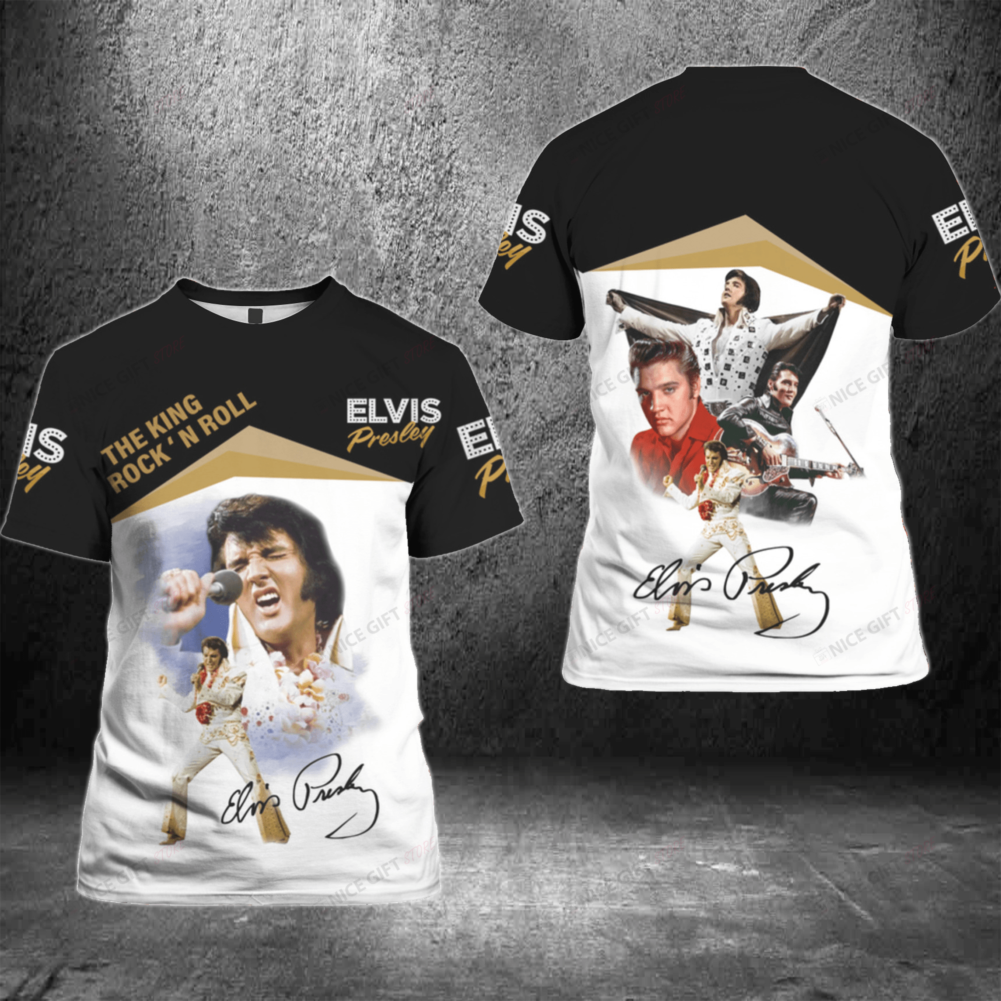 Elvis Presley 3D T-Shirt 3Ts-K8W3