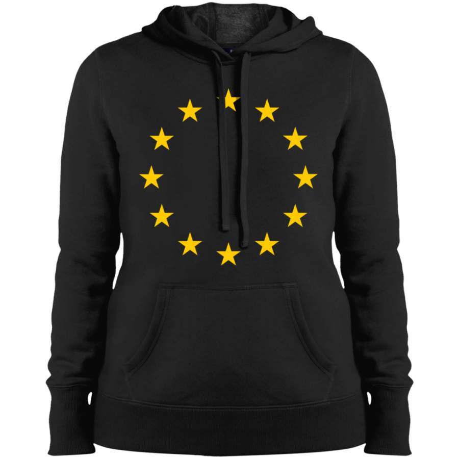 AGR Eu Flag Ladies’ Pullover Hooded Sweatshirt