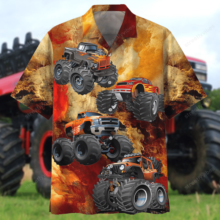 Monster Truck Hawaii Shirt Ha76768