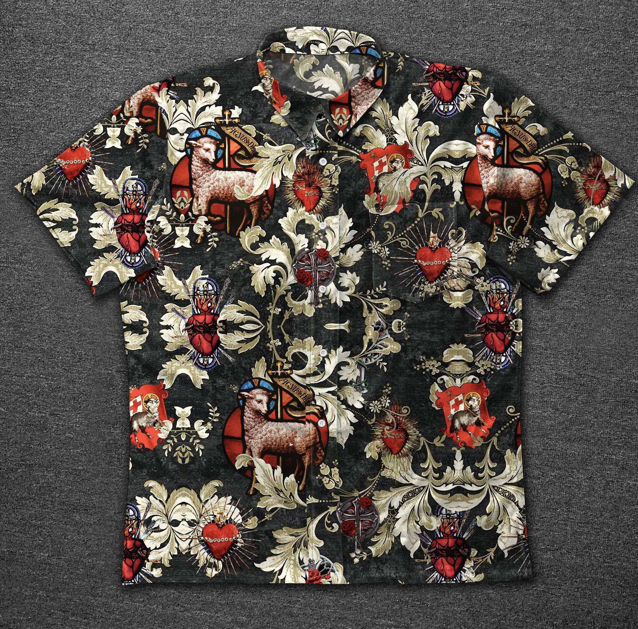 Jesus Vintage Cotton Mens Hawaii Ha52167