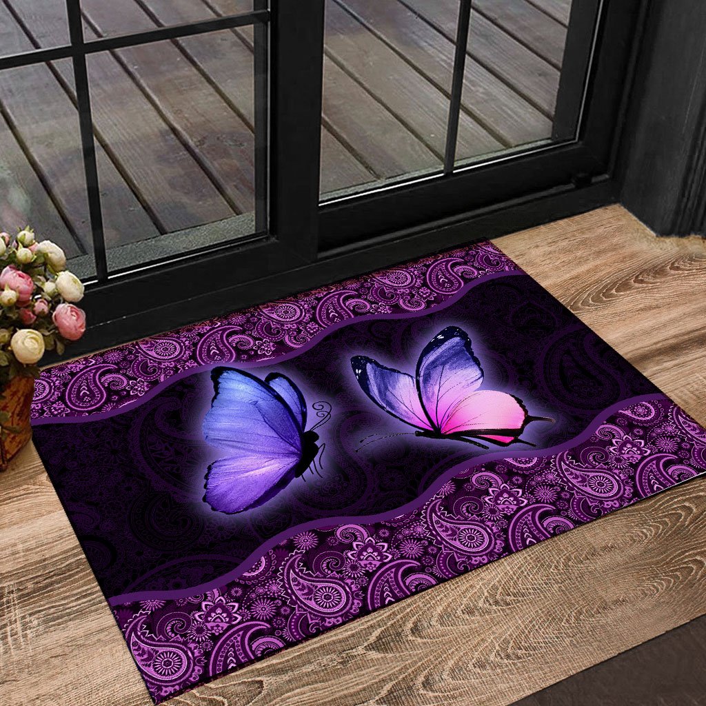 Butterlfy 3D All Over Printed Doormat