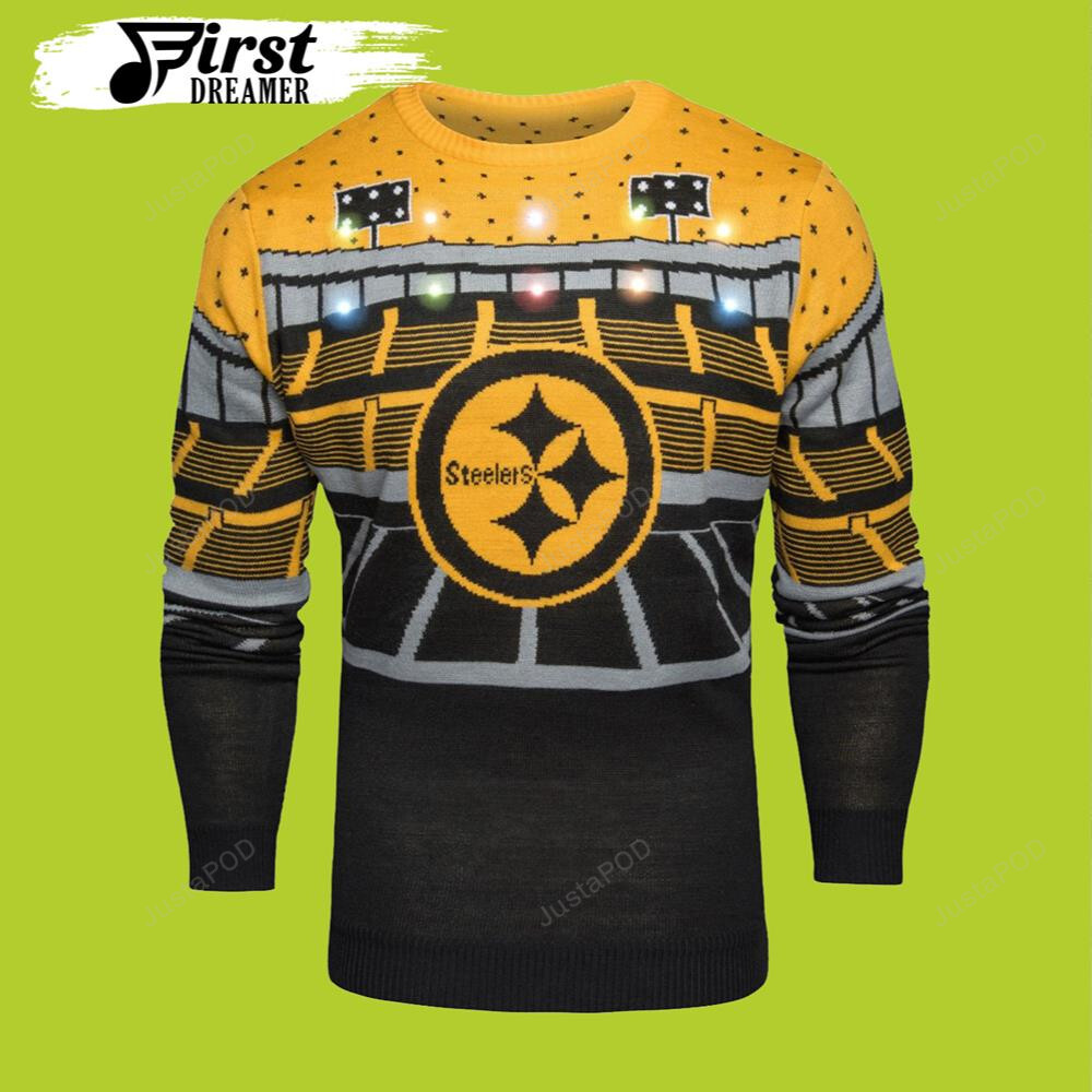 Pittsburgh Steelers Forever Collectibles Bluetooth Ugly Sweater