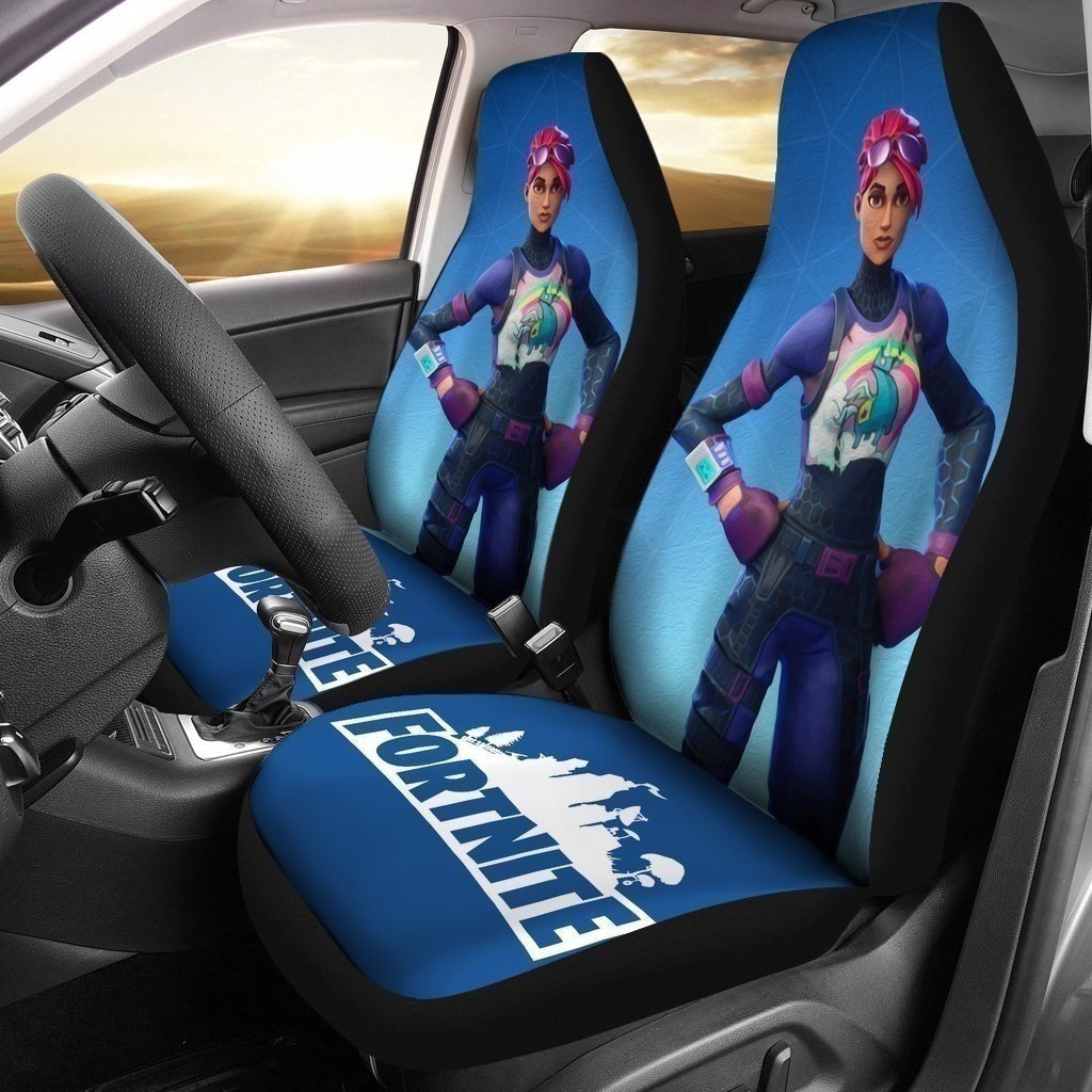 Bombardera Brillante Fortnite Battle Royale Car Seat Covers MN04
