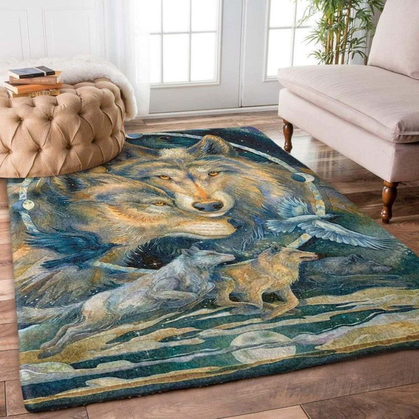 Wolf 30 Area Rug Living Room Rug Home Decor Floor Decor VH3