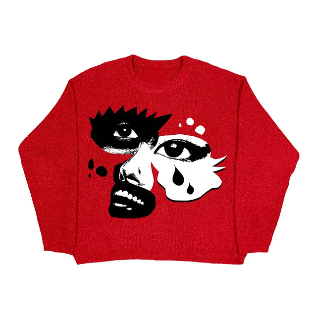 Y2k sweater dark 2022 retro fairy only beauty Gothic punk Harajuku top alternative women’s Korean fashion alx