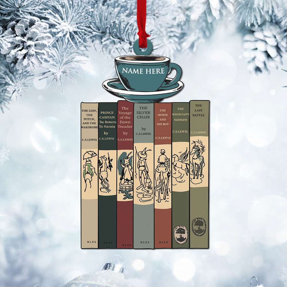 C.S. Lewis – Personalized Flat Ornament