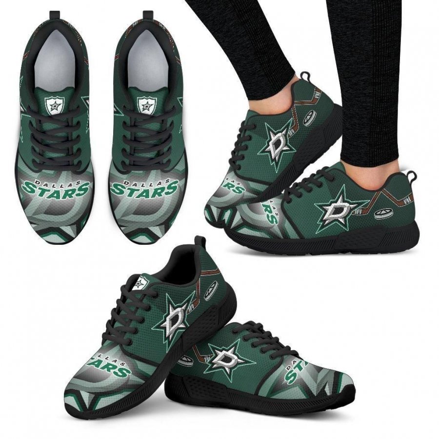 Awesome Dallas Stars Running Sneakers For Hockey Fan #546