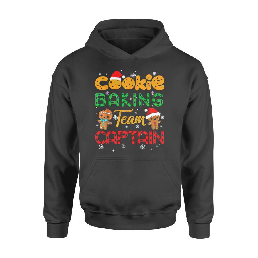 Christmas gift idea Cookie Baking Team Captain Gingerbread T-Shirt – Standard Hoodie