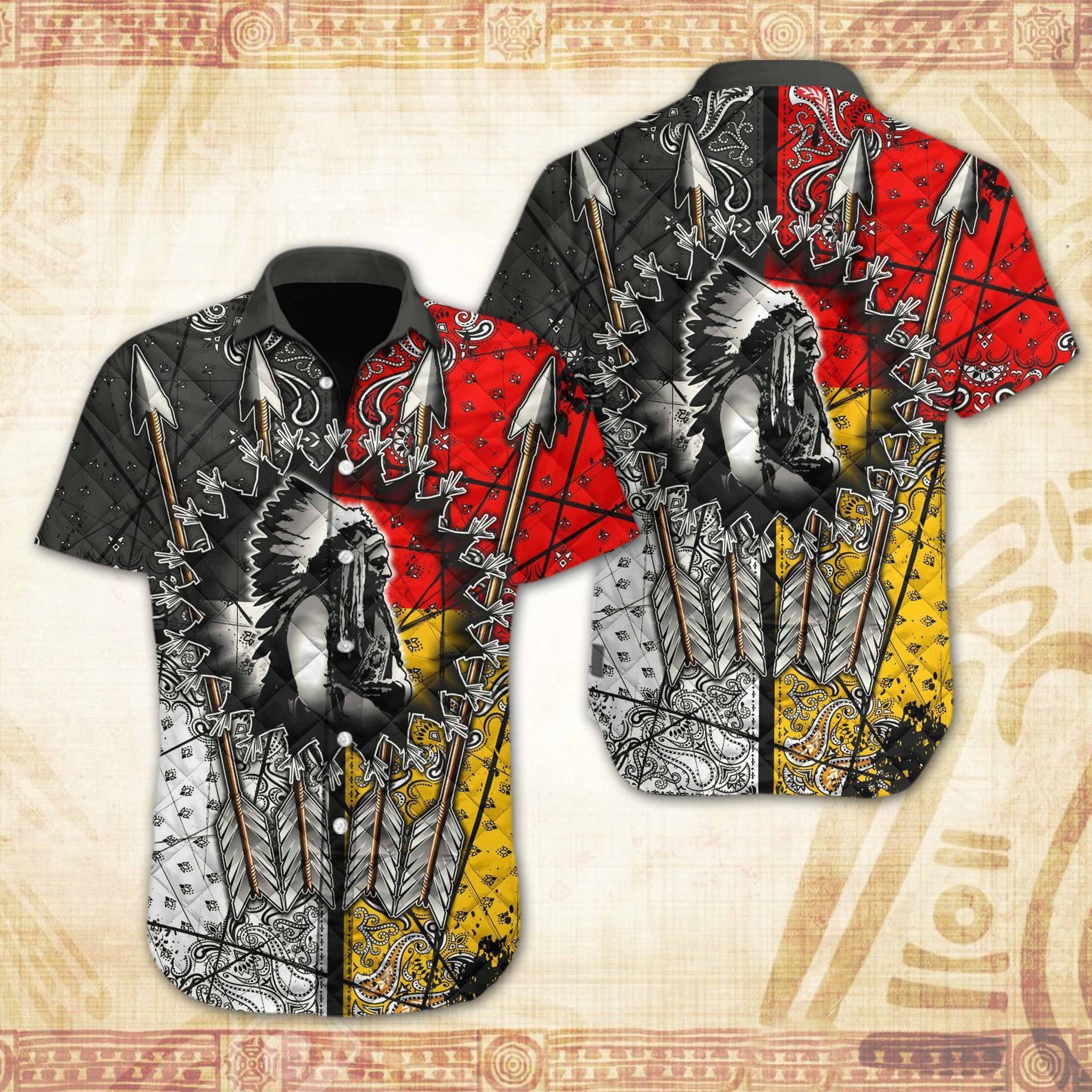 Native American Arrow Hawaii Shirt Ha62662