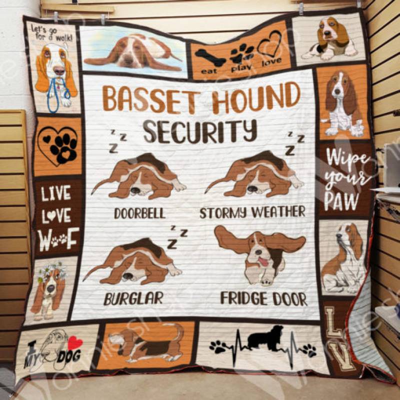 Basset Hound Dog Blanket DCB1302 95O41