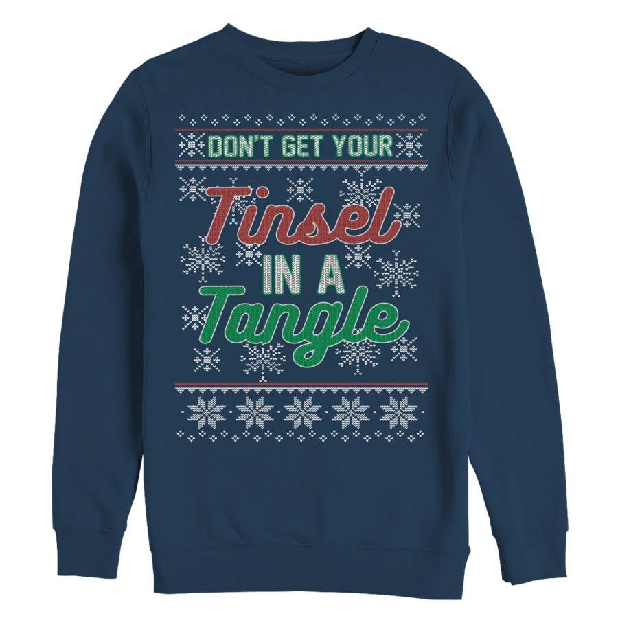 LOST GODS Men’s Christmas Tinsel in a Tangle Sweatshirt