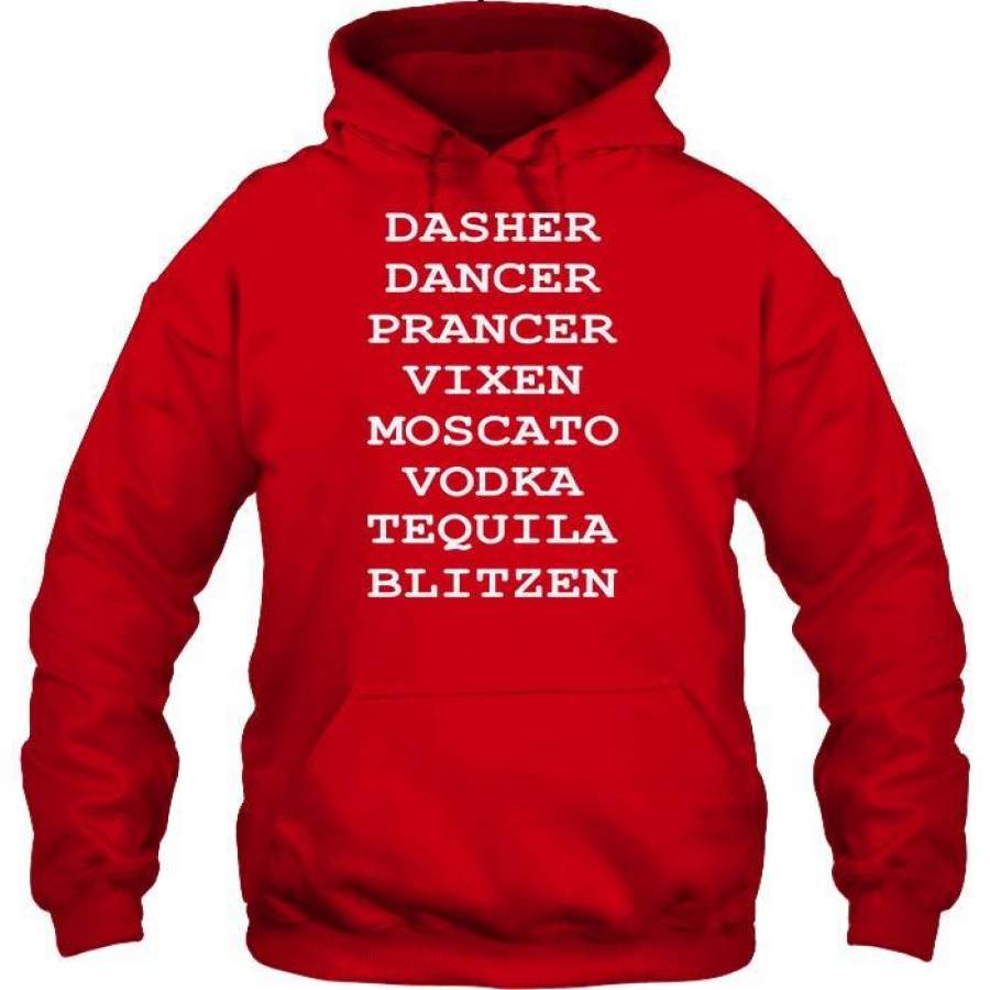Christmas – Perfect Gift For Wine Lovers Hoodie