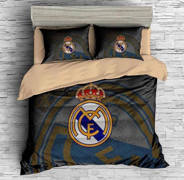 3D Customize Real Madrid CF Bedding Set Duvet Cover