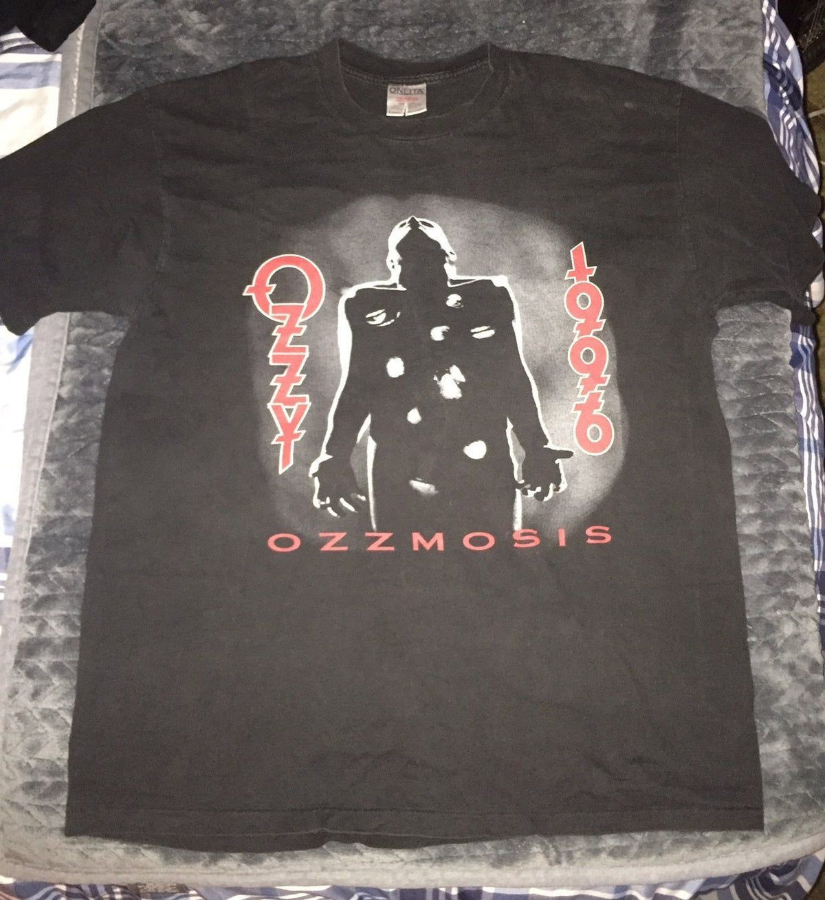 Rare Vintage Ozzy Osborne 96 Osmosis Co Shirt