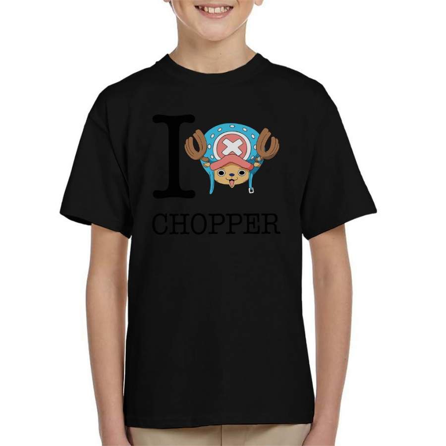 I Heart Tony Tony Chopper One Piece Kid’s T-shirt