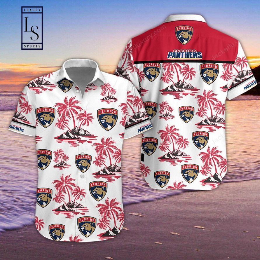 Florida Panthers Hawaiian Shirt Full