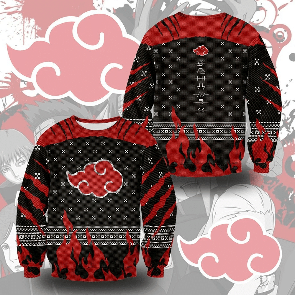 Akatsuki Pride Ugly Christmas Sweater