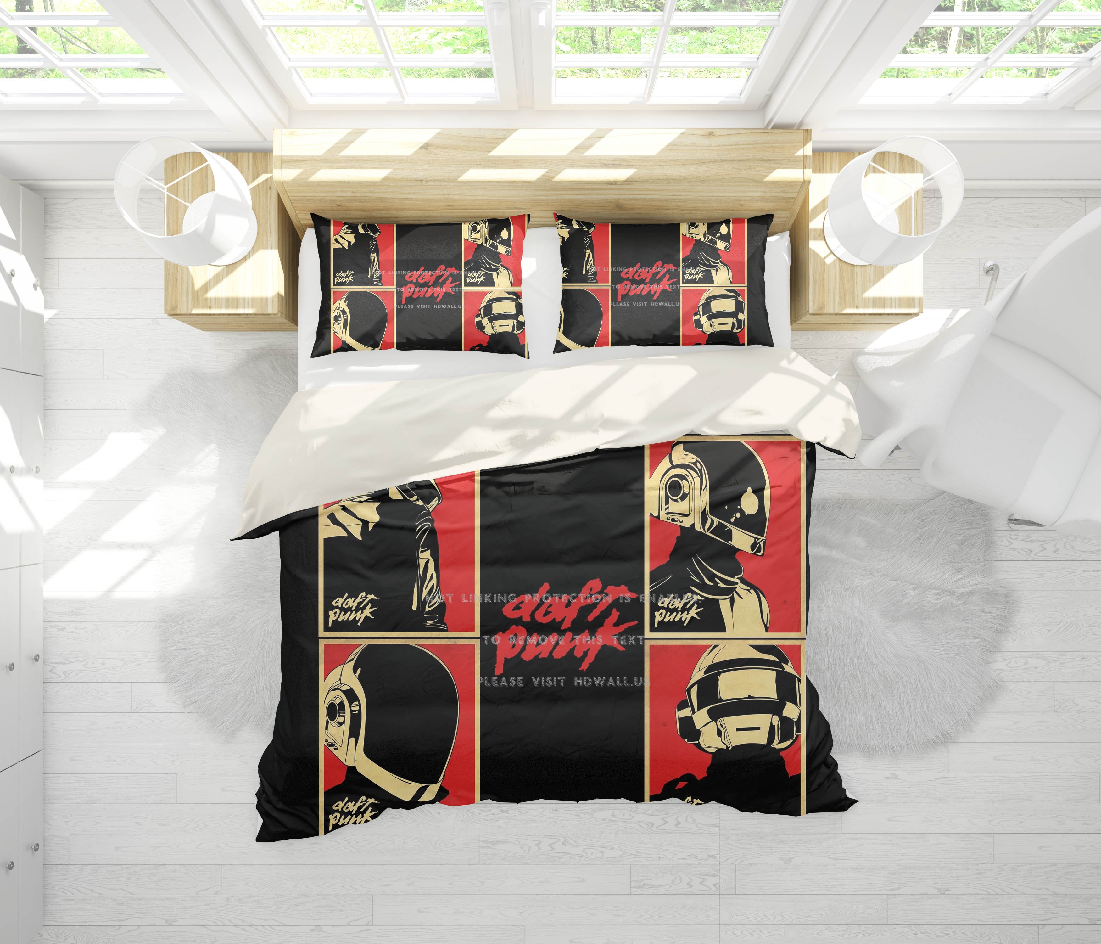 3D Band Nirvana Quilt Cover Set Bedding Set Pillowcases 156